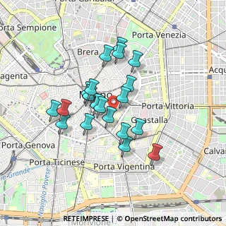 Mappa Via Festa del Perdono, 20122 Milano MI, Italia (0.713)