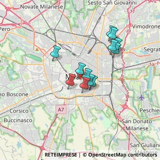 Mappa Via Festa del Perdono, 20122 Milano MI, Italia (2.80417)