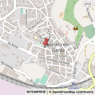 Mappa Via Guglielmo Marconi, 4, 25017 Lonato BS, Italia, 25017 Lonato del Garda, Brescia (Lombardia)