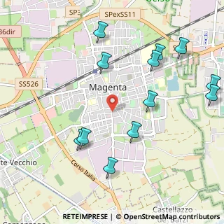 Mappa Via Crivelli, 20013 Magenta MI, Italia (1.19417)