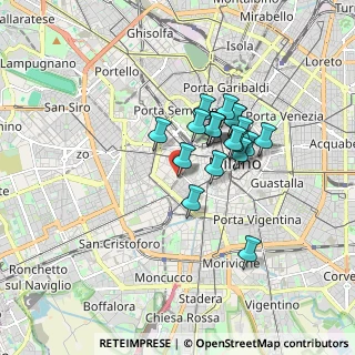 Mappa Via Olona, 20123 Milano MI, Italia (1.3)
