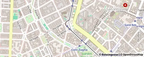 Mappa Mediolan