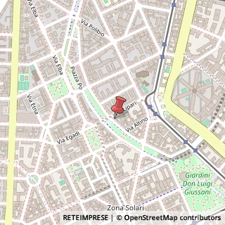 Mappa Via Giuseppe Dezza, 25, 20144 Milano, Milano (Lombardia)