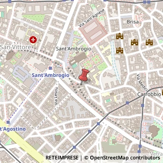 Mappa Via Lanzone, 31, 20123 Milano, Milano (Lombardia)