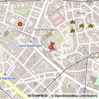 Mappa Via Lanzone, 31, 20123 Milano, Milano (Lombardia)