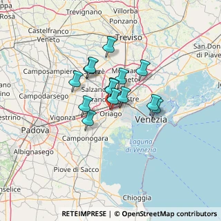 Mappa Via Ghebba, 30034 Mira VE, Italia (9.10214)