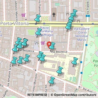 Mappa Via Carlo Foldi, 20135 Milano MI, Italia (0.1515)