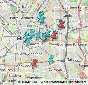 Mappa Via Carlo Foldi, 20135 Milano MI, Italia (1.40125)