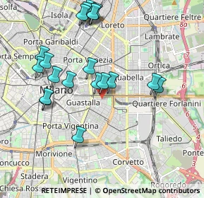 Mappa Via Carlo Foldi, 20135 Milano MI, Italia (2.0335)