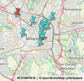 Mappa Via Carlo Foldi, 20135 Milano MI, Italia (2.55364)