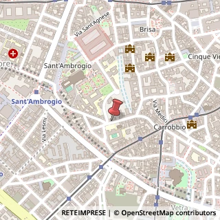 Mappa Via Lanzone, 6, 20123 Milano, Milano (Lombardia)