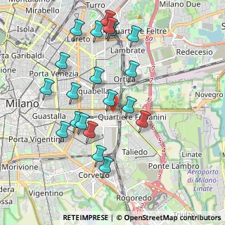 Mappa Via G.B. Piranesi, 20137 Milano MI, Italia (2.0035)