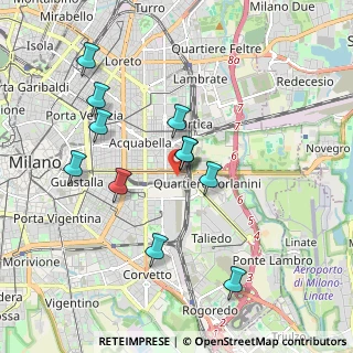 Mappa Via G.B. Piranesi, 20137 Milano MI, Italia (1.81)
