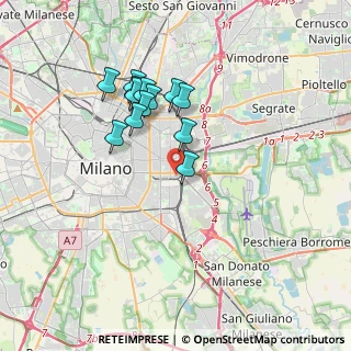 Mappa Via G.B. Piranesi, 20137 Milano MI, Italia (3.11)