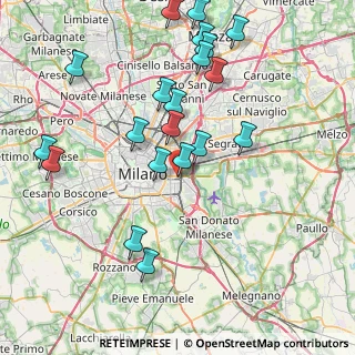 Mappa Via G.B. Piranesi, 20137 Milano MI, Italia (8.673)