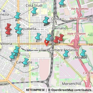 Mappa Via G.B. Piranesi, 20137 Milano MI, Italia (1.2765)