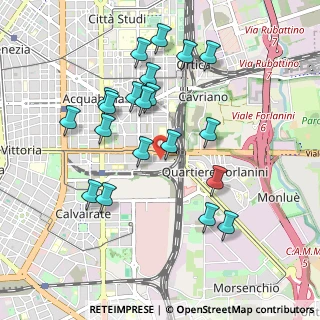 Mappa Via G.B. Piranesi, 20137 Milano MI, Italia (0.938)