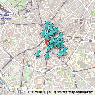 Mappa Piazza Giuseppe Missori, 20123 Milano MI, Italia (0.253)