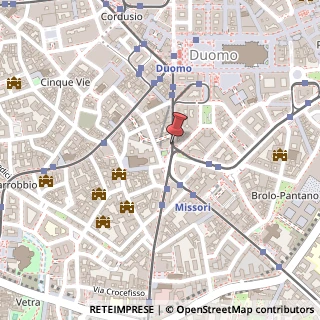 Mappa 28 Via Mazzini Giuseppe, Milano, MI 20123, 20123 Milano MI, Italia, 20123 Milano, Milano (Lombardia)