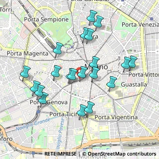 Mappa Piazza S. Giorgio, 20123 Milano MI, Italia (0.939)