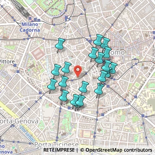 Mappa Piazza S. Giorgio, 20123 Milano MI, Italia (0.3835)