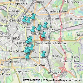 Mappa Via Privata Francesco Bartolozzi, 20137 Milano MI, Italia (1.71143)
