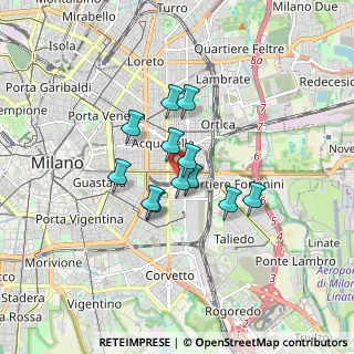 Mappa Via Privata Francesco Bartolozzi, 20137 Milano MI, Italia (1.13333)