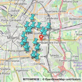 Mappa Via Privata Francesco Bartolozzi, 20137 Milano MI, Italia (1.616)