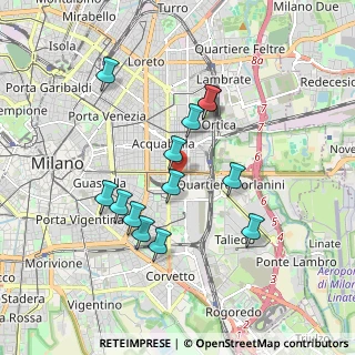 Mappa Via Privata Francesco Bartolozzi, 20137 Milano MI, Italia (1.64692)
