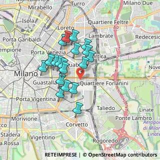 Mappa Via Privata Francesco Bartolozzi, 20137 Milano MI, Italia (1.4335)