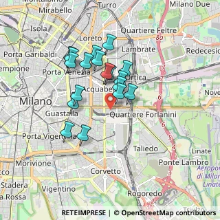 Mappa Via Privata Francesco Bartolozzi, 20137 Milano MI, Italia (1.47333)