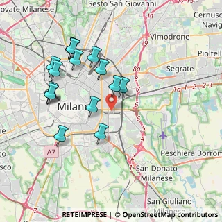Mappa Via Privata Francesco Bartolozzi, 20137 Milano MI, Italia (3.9225)