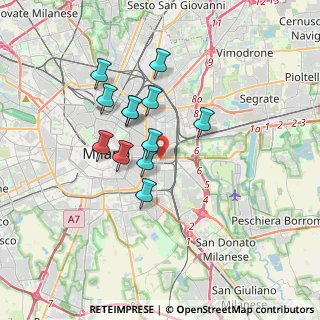 Mappa Via Privata Francesco Bartolozzi, 20137 Milano MI, Italia (2.8125)