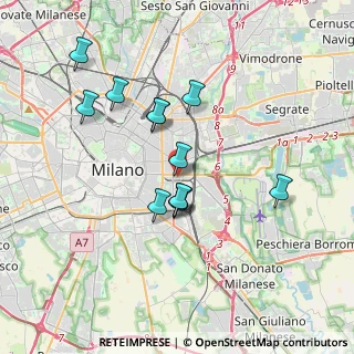 Mappa Via Privata Francesco Bartolozzi, 20137 Milano MI, Italia (3.205)