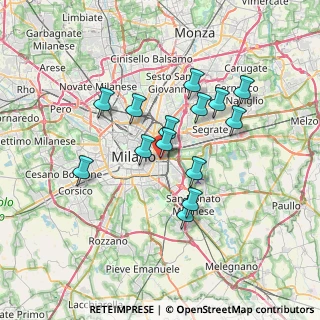 Mappa Via Privata Francesco Bartolozzi, 20137 Milano MI, Italia (5.91571)
