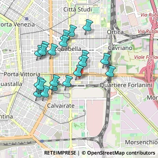 Mappa Via Privata Francesco Bartolozzi, 20137 Milano MI, Italia (0.8965)