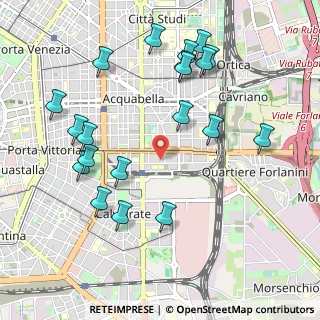 Mappa Via Privata Francesco Bartolozzi, 20137 Milano MI, Italia (1.1215)