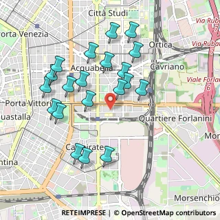 Mappa Via Privata Francesco Bartolozzi, 20137 Milano MI, Italia (0.95)