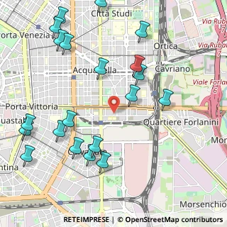 Mappa Via Privata Francesco Bartolozzi, 20137 Milano MI, Italia (1.278)