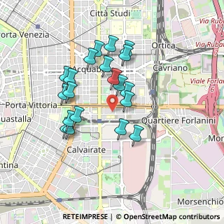 Mappa Via Privata Francesco Bartolozzi, 20137 Milano MI, Italia (0.7895)