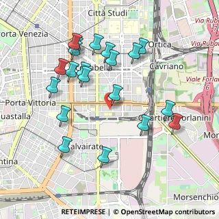 Mappa Via Privata Francesco Bartolozzi, 20137 Milano MI, Italia (1.0115)