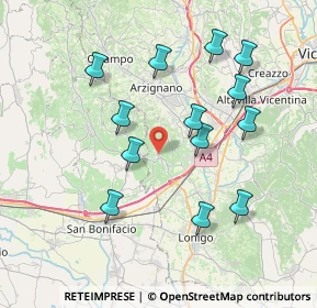 Mappa Via Divisione Julia, 36053 Gambellara VI, Italia (7.47)