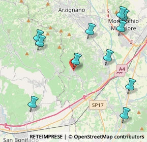 Mappa Via Divisione Julia, 36053 Gambellara VI, Italia (5.13273)