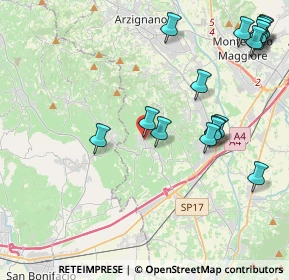 Mappa Via Divisione Julia, 36053 Gambellara VI, Italia (5.00529)