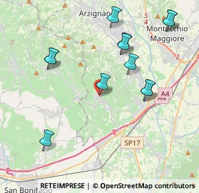 Mappa Via Divisione Julia, 36053 Gambellara VI, Italia (4.3275)