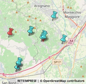 Mappa Via Divisione Julia, 36053 Gambellara VI, Italia (4.17385)