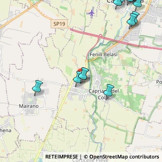Mappa Via Bachelet, 25020 Azzano Mella BS, Italia (3.08154)