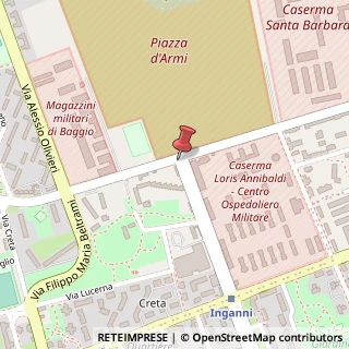 Mappa Via Simone Saint Bon,  2, 20147 Milano, Milano (Lombardia)