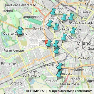 Mappa Via Massaua, 20146 Milano MI, Italia (2.09056)
