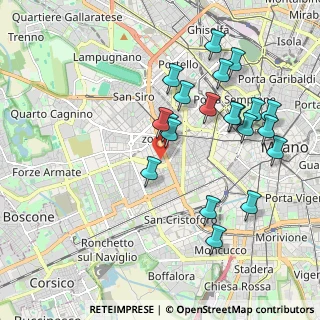 Mappa Via Massaua, 20146 Milano MI, Italia (2.017)